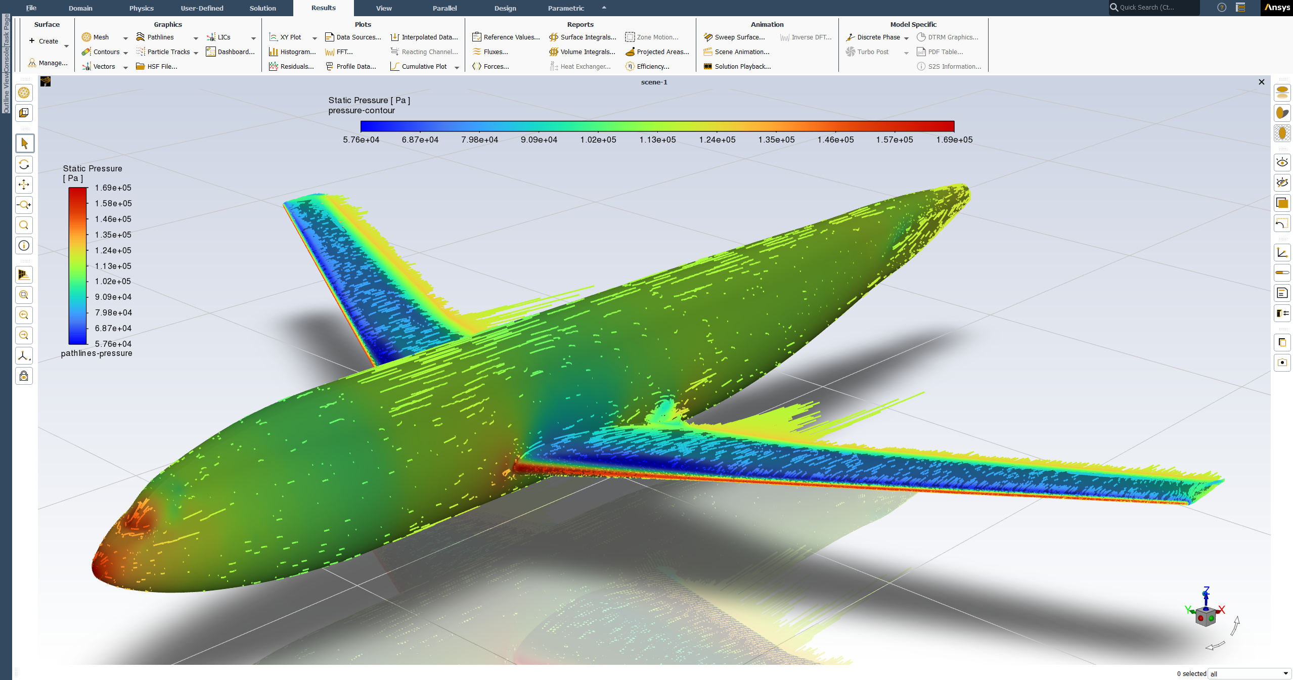 DLR-F6 Wing-Body External Aerodynamics - Full CFD Simulation Workflow in ANSYS Fluent