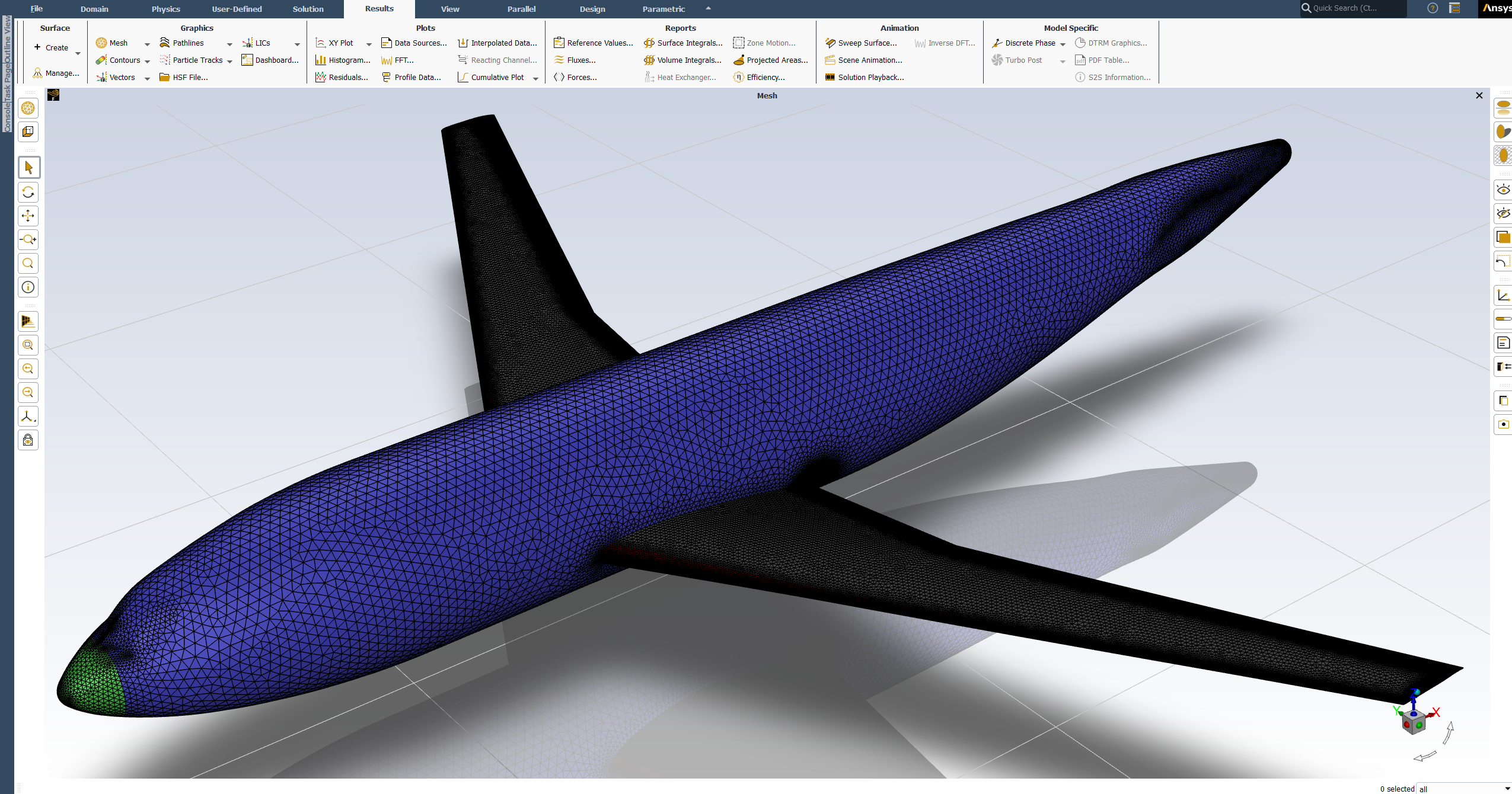 DLR-F6 Wing-Body External Aerodynamics - Full CFD Simulation Workflow in ANSYS Fluent