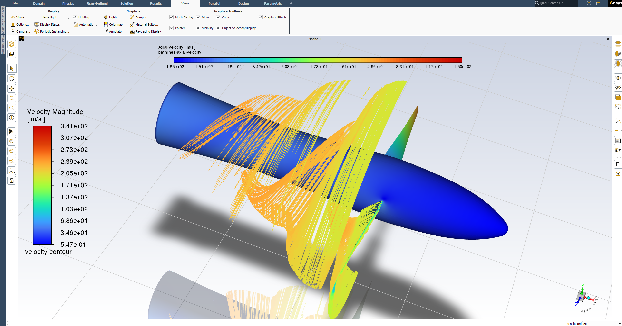NACA Research Propeller External Aerodynamics - Complete CFD Simulation Workflow in Ansys Fluent