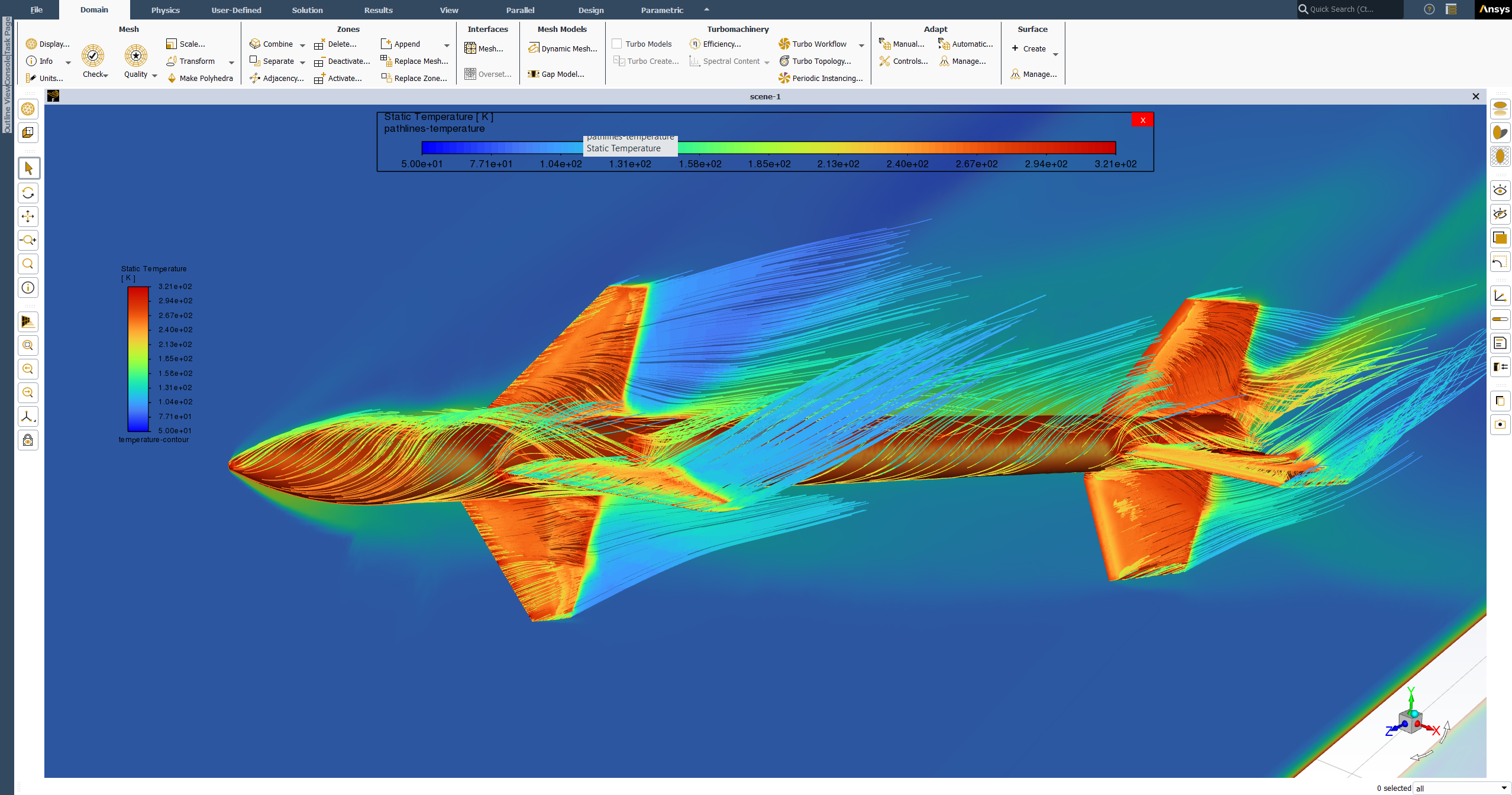 NASA Canard Missile Supersonic External Flow CFD Solver Setup and Result Validation Using ANSYS Fluent